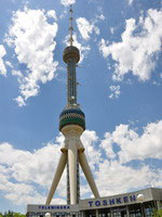 Ташкентська телевізійна вежа є найвищою спорудою в Центральній Азії
