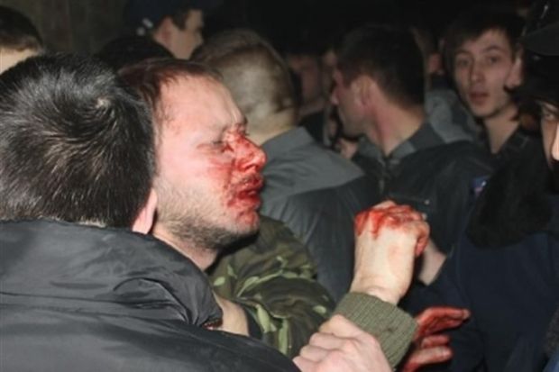 У Львові Правий сектор влаштував бійку на концерті рок-групи / zaxid